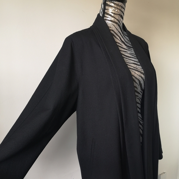 Vintage wool Giovanni pleated kimono style blazer - Picture 8 of 9